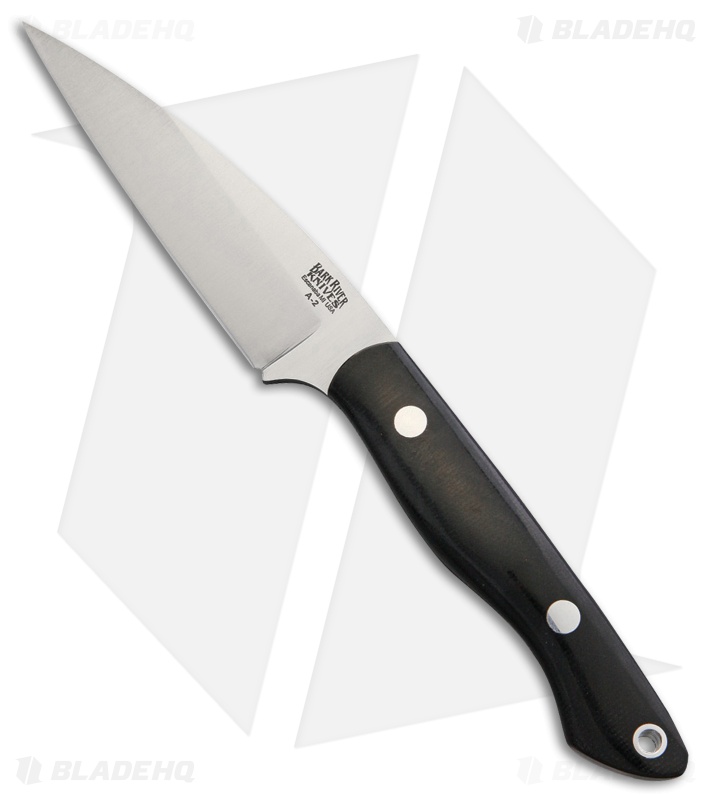 新品★バークリバー bark river mini bush seax Bark River Mini Bush Seax Fixed Blade Knife Black Canvas