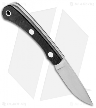 Bark River Pro Scalpel II Fixed Blade Knife Black Micarta (2.38" Satin)