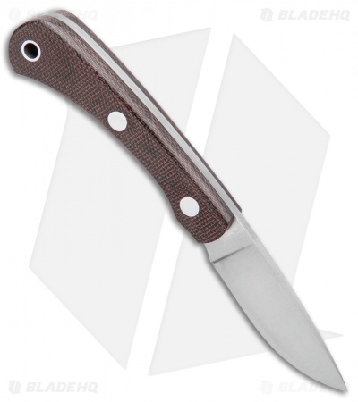 Bark River Pro Scalpel II Fixed Blade Knife Burgundy Micarta (2.38" Satin)