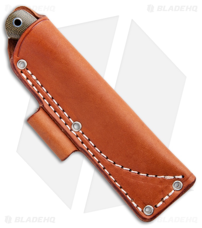 Bark River Pro Scalpel II Fixed Blade Knife Green Micarta (2.38" Satin)
