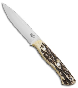 Bark River Aurora LT Fixed Blade Knife Stag Horn (4.625" CPM-3V Satin)