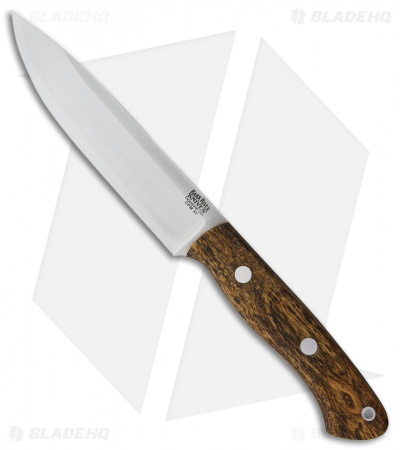 Bark River Aurora II Fixed Blade Knife Bocote Wood (5.5" CPM-3V Satin)