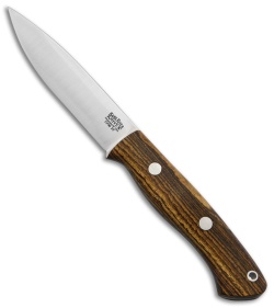 Bark River Aurora LT Fixed Blade Knife Bocote Wood (4.625" CPM-3V Satin)