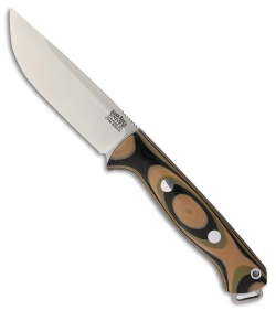 Bark River Bravo 1 Field Fixed Blade Knife Mil-Spec Camo G-10 (4.25" S35VN)