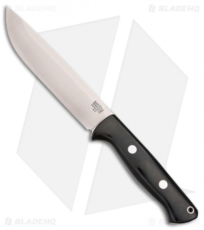 Bark River Knives Bravo 1.5 Field Knife Black Canvas Micarta
