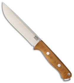 Bark River Knives Bravo 1.5 Field Knife Natural Canvas Micarta (5.75" A-2)