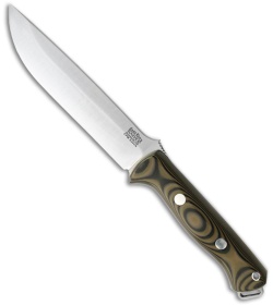 Bark River Knives Bravo 1.5 Knife Mil-Spec Camo G-10 Fixed Blade (5.8" S35VN)