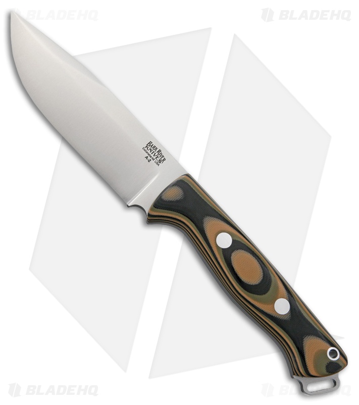 Bark River Bravo Squad Leader Fixed Blade Knife Mil Spec Camo G-10 (4.625" A-2)