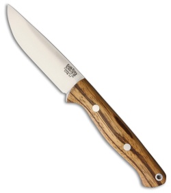 Bark River Gunny Hunter Fixed Blade Knife Bocote Wood (3.75" CPM-3V)