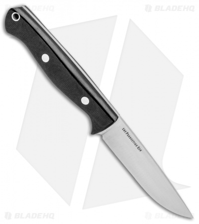 Bark River Gunny Hunter LT Fixed Blade Knife Black Micarta (3.75" Elmax)