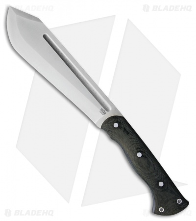 Bark River JX5 Vengeful 1 Fixed Blade Knife Black Micarta (9