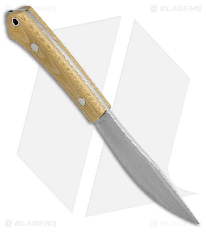 Bark River Knives Trail Buddy Fixed Blade Knife Antique Ivory