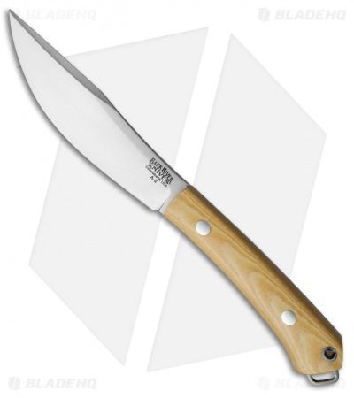 Bark River Knives Trail Buddy Fixed Blade Knife Antique Ivory