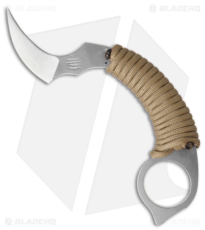 Bastinelli Rancunier Fixed Blade Neck Knife Coyote (1.875" Satin)