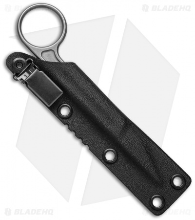 Bastinelli Picoeur Fighting Scalpel Fixed Blade (1.5" Stonewash)