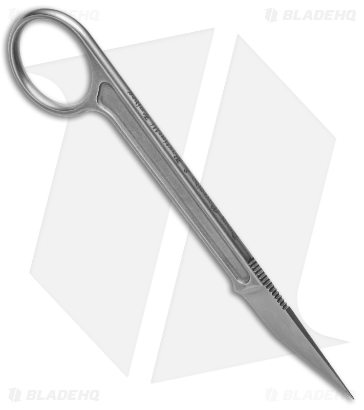 Bastinelli Picoeur Fighting Scalpel Fixed Blade (1.5" Stonewash)
