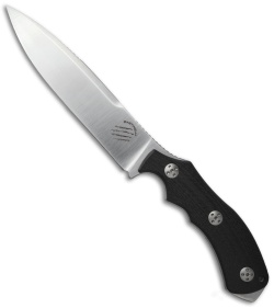 Bastinelli RED Raptor L Fixed Blade Knife (5.625" Satin) Lucy