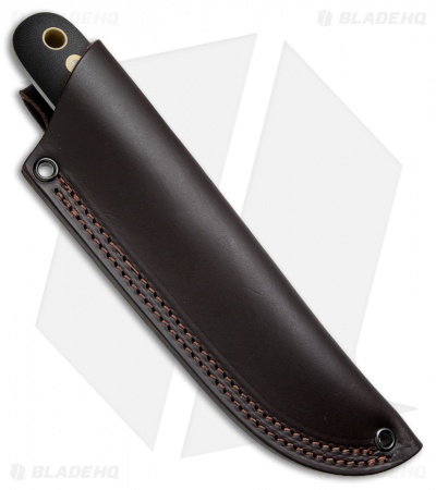 Battle Horse Knives Bushcrafter Fixed Blade Knife Black Micarta (4" Satin) BHK 