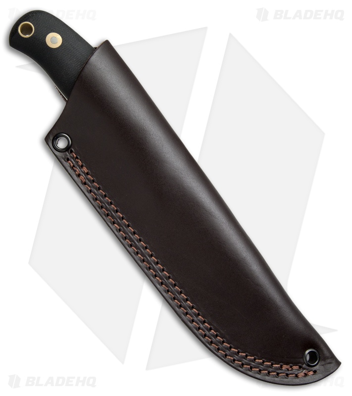 Battle Horse Knives Feather Stick Fixed Blade Knife Black Micarta (4" Satin) BHK