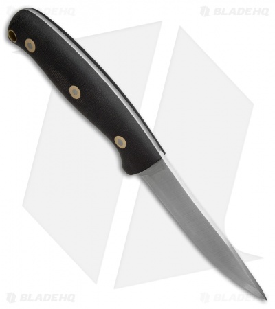 Battle Horse Knives Feather Stick Fixed Blade Knife Black Micarta (4" Satin) BHK