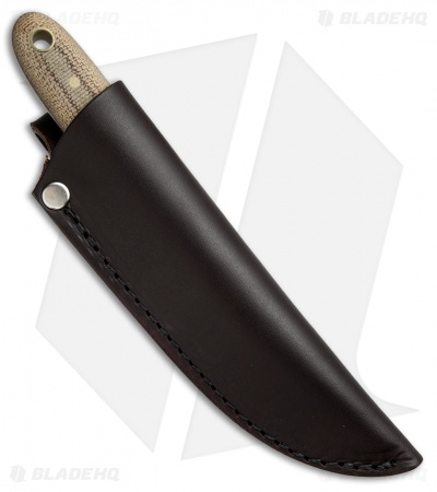 Battle Horse Knives Jump Jak Fixed Blade Knife Black Micarta (3.1" Satin) BHK