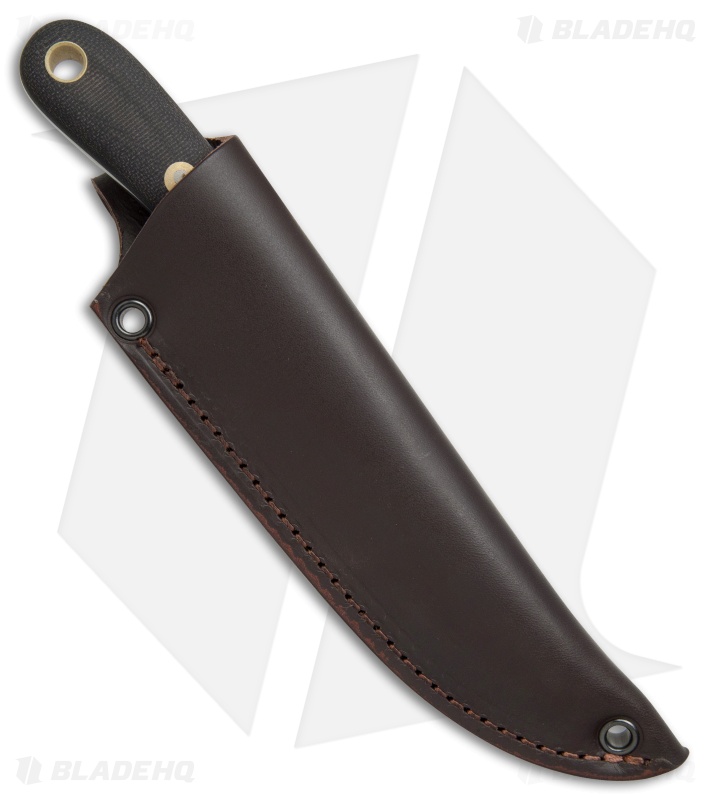 Battle Horse Knives Patriot Scout Fixed Blade Black Micarta (4.25" Satin) BHK
