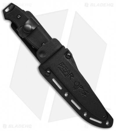 Bear OPS CC-110-B4-B Tanto Fixed Blade Knife G-10 (5.5" Black)