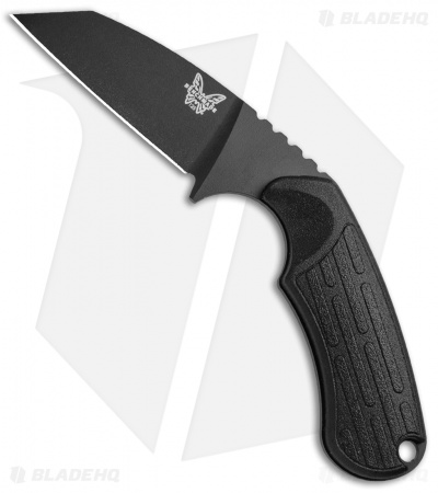 Benchmade 125BK Azeria Fixed Blade Knife Black Grivory (2.9" Black)