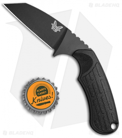 Benchmade 125BK Azeria Fixed Blade Knife Black Grivory (2.9" Black)