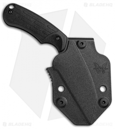 Benchmade 125BK Azeria Fixed Blade Knife Black Grivory (2.9" Black)