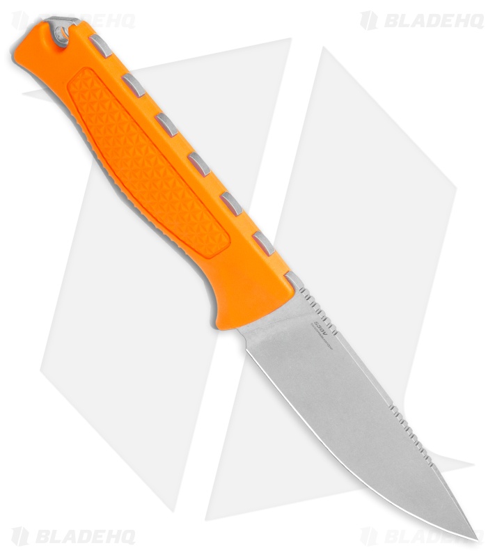 Benchmade 15006 Steep Country Fixed Blade Knife Orange Santoprene (3.5" SW)