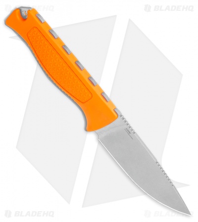 Benchmade 15006 Steep Country Fixed Blade Knife Orange Santoprene (3.5" SW)