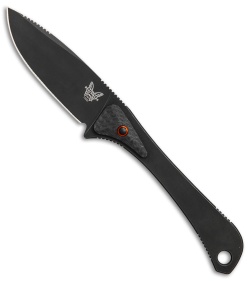 Benchmade Altitude Fixed Blade Knife (3" Black) 15200DLC