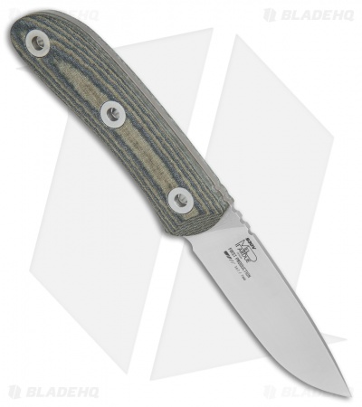 Benchmade Pardue Hunter Fixed Blade Knife OD Green Micarta (3.5" Satin) 15400