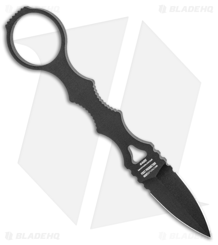 Benchmade 173BK Mini SOCP Fixed Blade Knife (2.22" Black) 