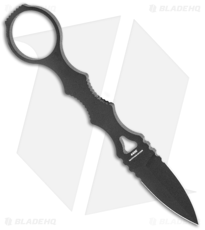 Benchmade 173BKGY Mini SOCP Fixed Blade Knife (2.22" Black) 