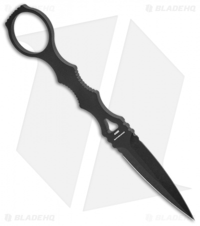Benchmade SOCP Dagger Knife w/ Trainer Blade (3.22" Black) 176BK-Combo