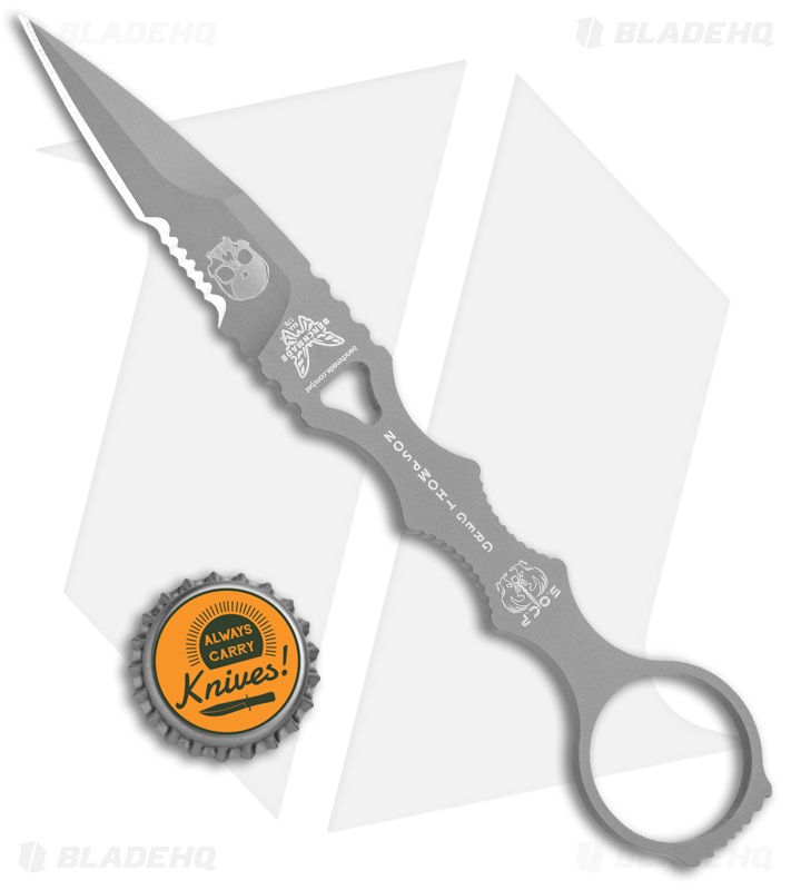 Benchmade SOCP Spear-Point Black Sheath (Gray) 178SGRY-AS