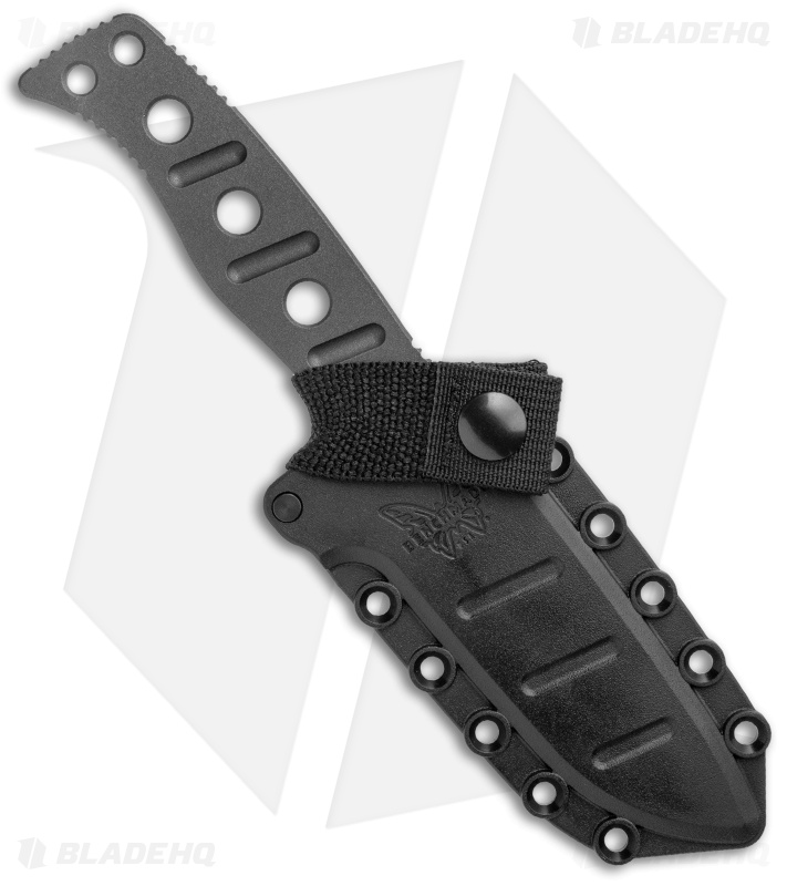 Benchmade Fixed Adamas Fixed Blade Knife Black (4.2" Black) 375BK-1 