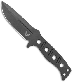 Benchmade Fixed Adamas Fixed Blade Knife Black (4.2" Black) 375BK-1 