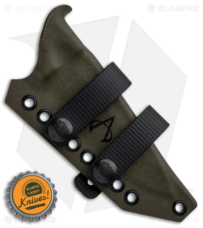 Armatus Carry Benchmade Bushcrafter 162  Architect Sheath - OD Green Kydex