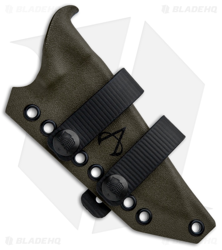 Armatus Carry Benchmade Bushcrafter 162  Architect Sheath - OD Green Kydex
