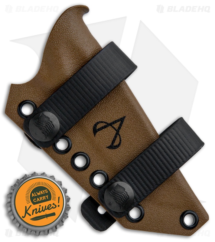 Armatus Carry Benchmade Steep Country Architect Sheath - Coyote Brown Kydex