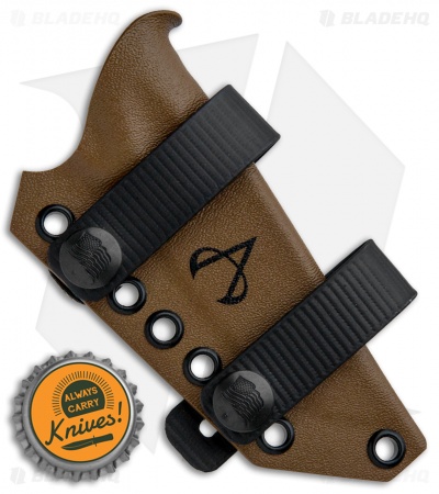 Armatus Carry Benchmade Steep Country Architect Sheath - Coyote Brown Kydex