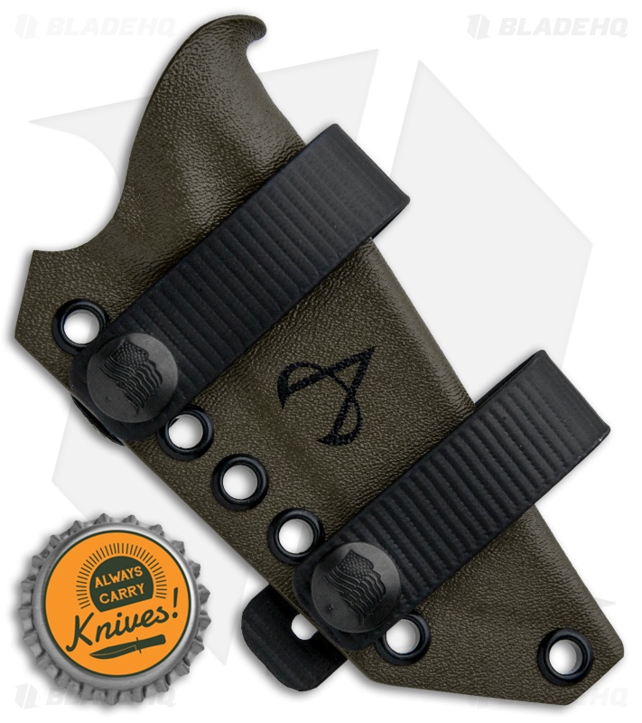 Armatus Carry Benchmade Steep Country Architect Sheath - OD Green Kydex