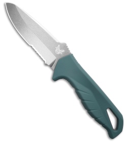 Benchmade Undercurrent MagnaCut Fixed Blade Knife Blue (4.3&quot; SW Serr) 18040S | 205232