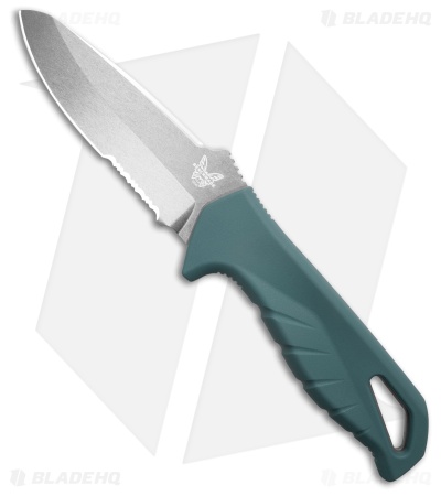 Benchmade Undercurrent MagnaCut Fixed Blade Knife Blue (4.3" SW Serr) 18040S