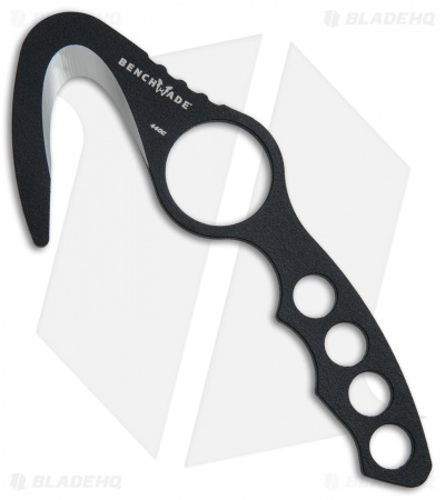 Benchmade 10 BLK Rescue Hook Safety Cutter w/ Black Molded Sheath