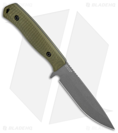 Benchmade Anonimus Fixed Blade Knife OD Green G-10 (5" Gray) 539GY