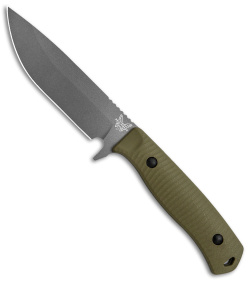 Benchmade Anonimus Fixed Blade Knife OD Green G-10 (5&quot; Gray) 539GY | 148612